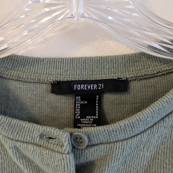 Forever21 Green Knit Set Size Small - Picture 4 of 7